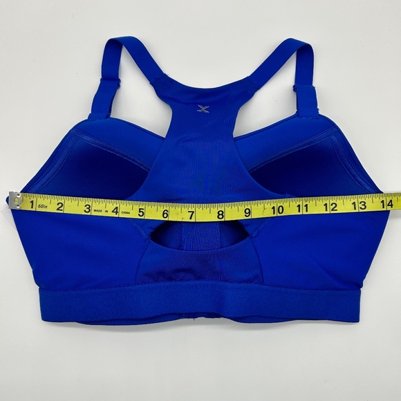Xersion Women's Blue High Support Sports Bra Size M L XL XXL - Picture 9 of 15
